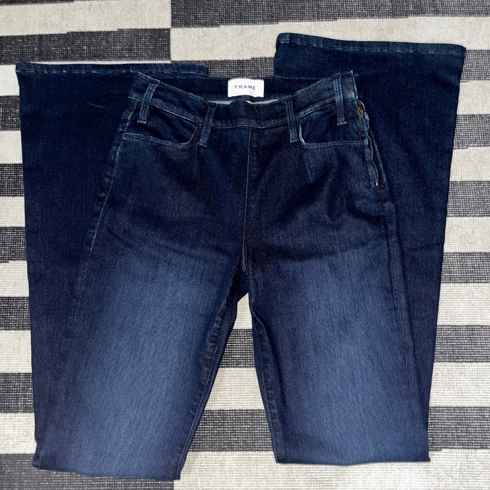 MWOT FRAME Stretch Flare Mid-Waist Jean PROTOTYPE